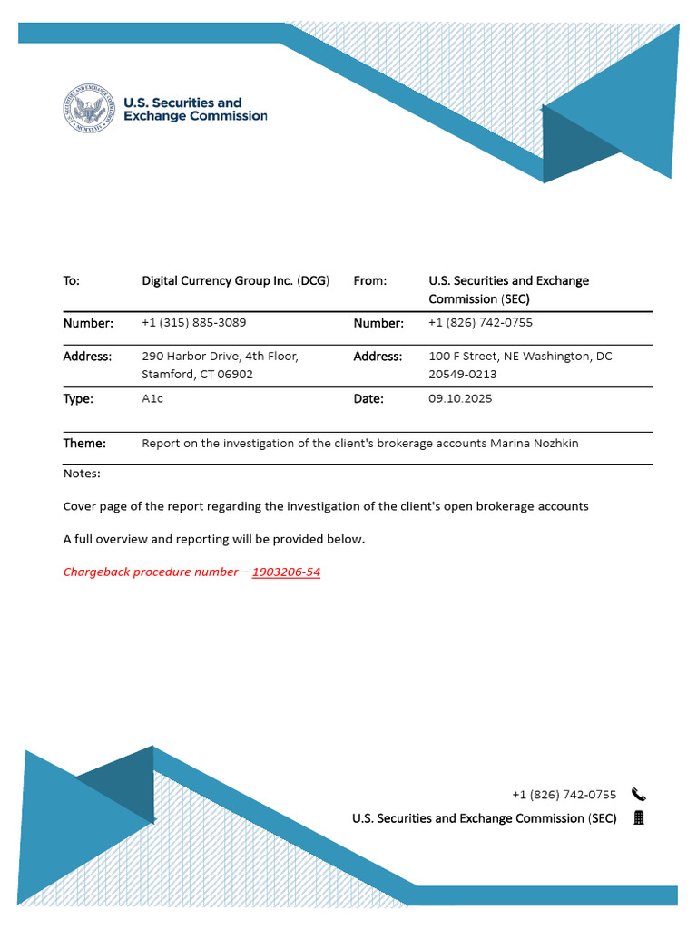 MN-Investigation Report From SEC | PDF | U.S. Securities And Exchange  Commission | Money