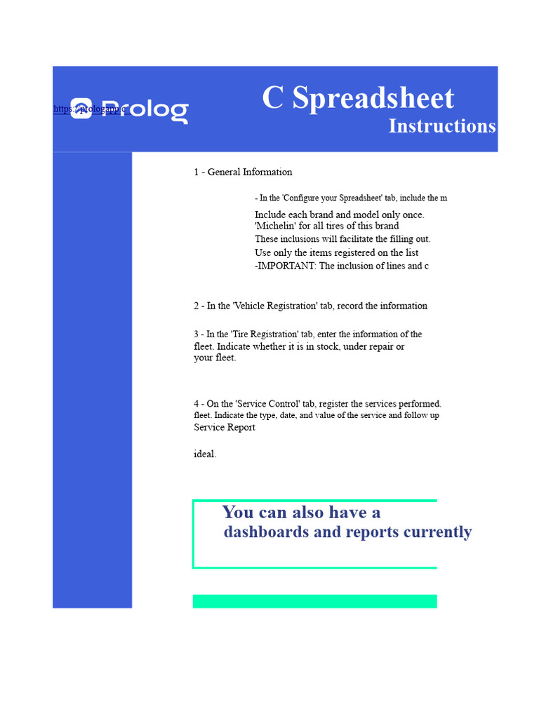 Tire Management Spreadsheet Guide | PDF | Tire | Spreadsheet