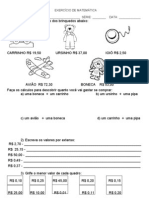 EXERCÍCIO DE MATEMÁTICA 2 Série