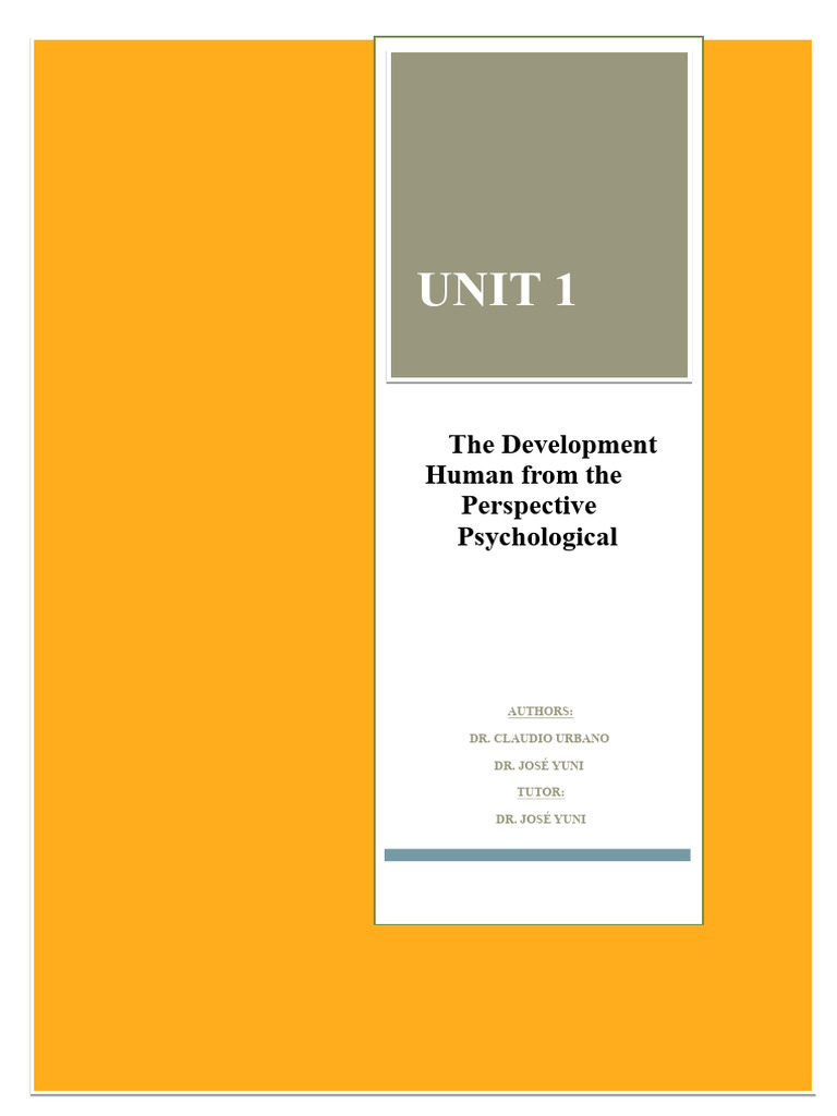 Developmental Psychology Overview | PDF | Psychology | Developmental ...