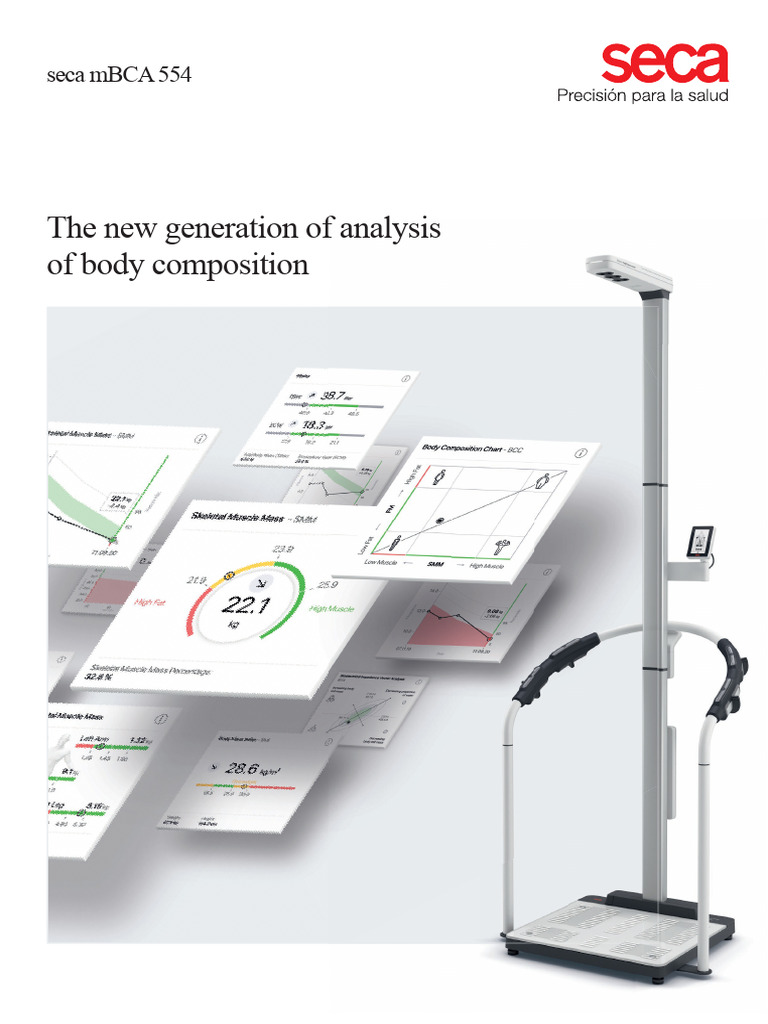 seca mBCA 554: Advanced Body Analysis | PDF | Anthropometry | Body Shape