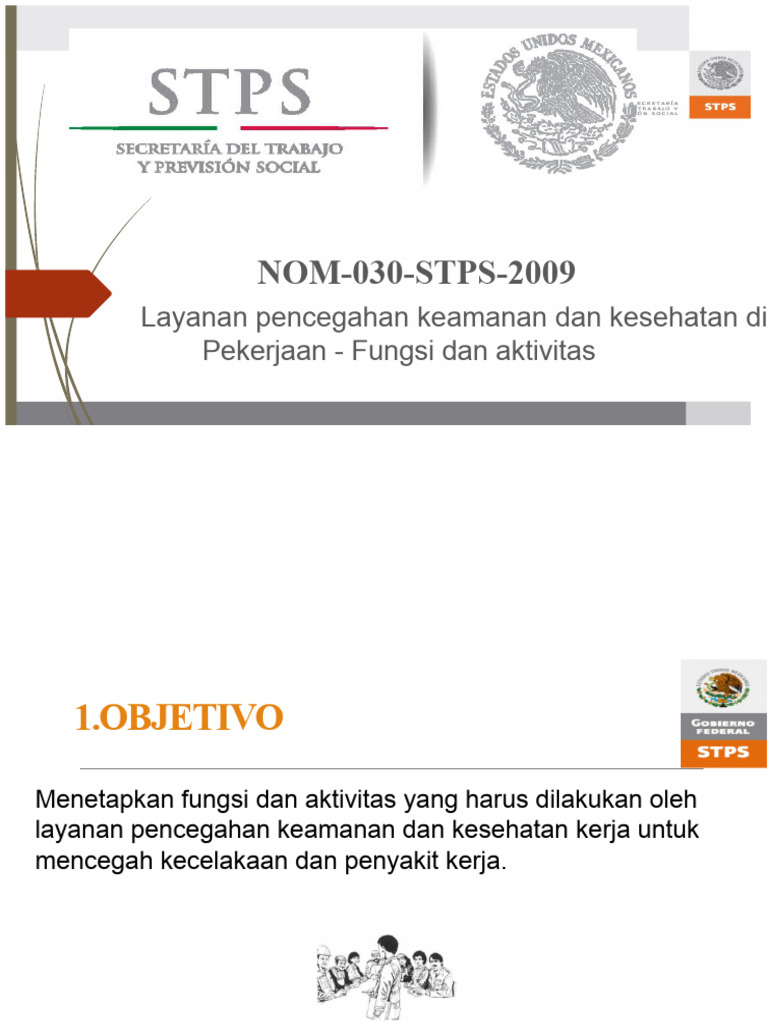 Protokol Keselamatan Kerja NOM-030-STPS | PDF