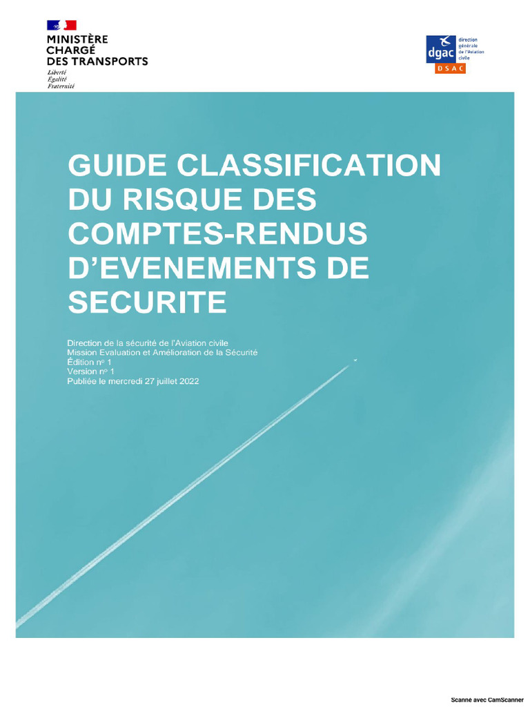 GUIDE Classification Des Risques | PDF