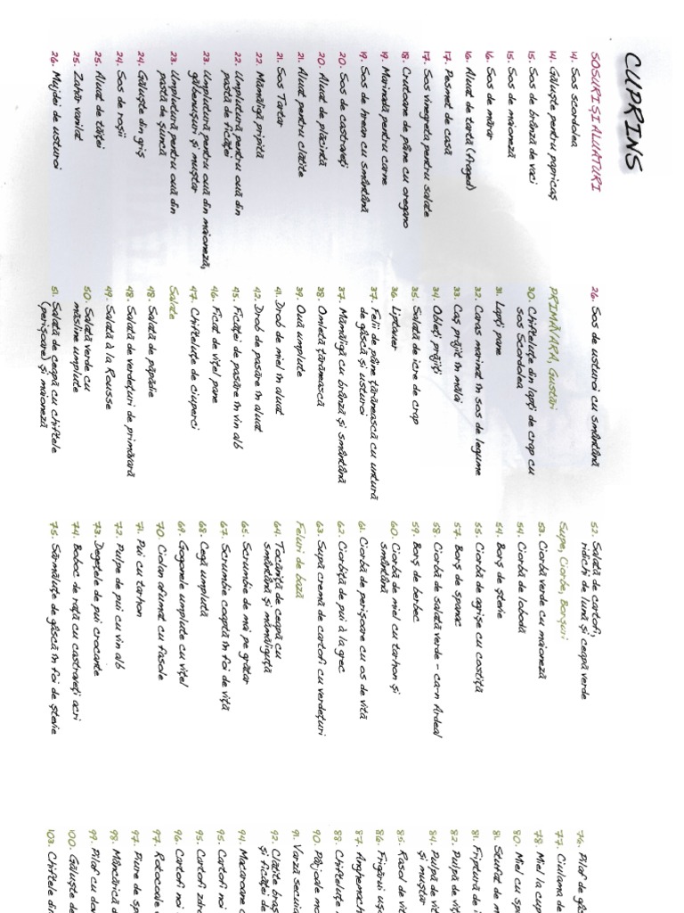 Horia Varlan Carte De Bucate