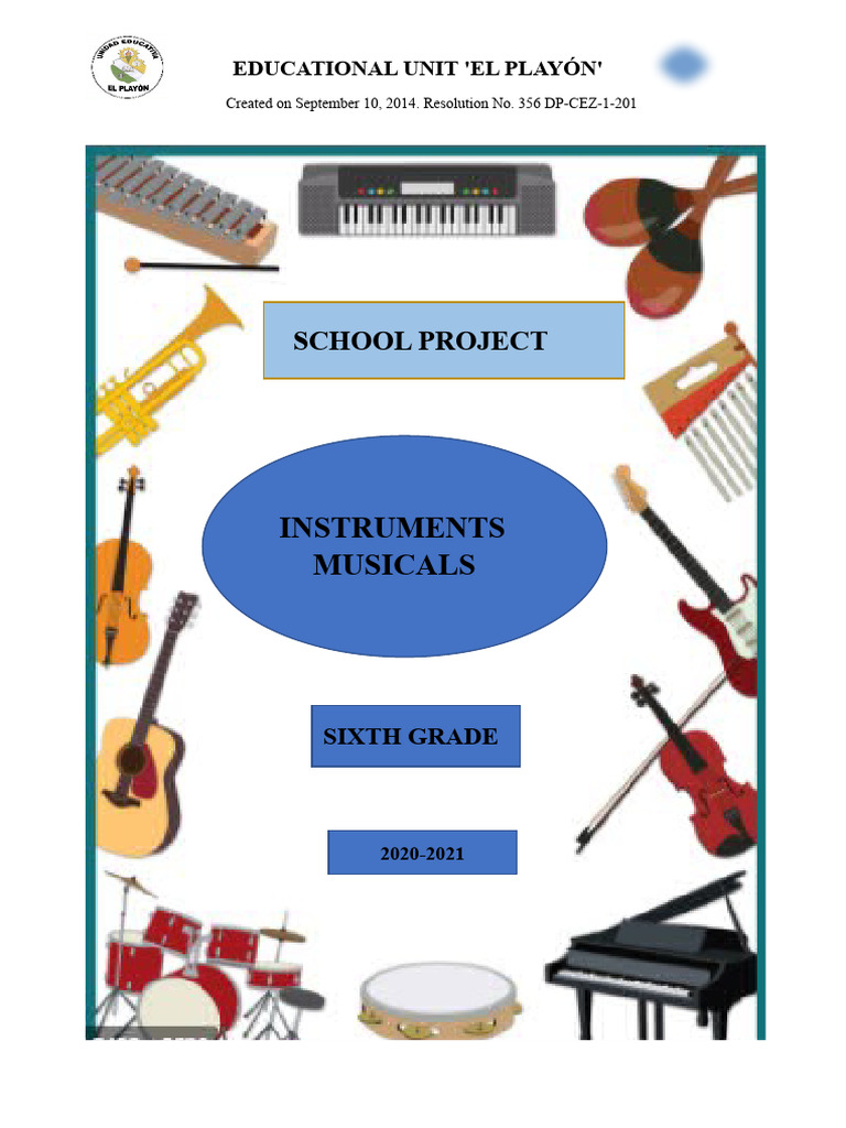 Musical Instruments Project | PDF | Subject (Grammar) | Cognition