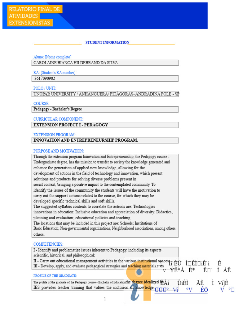 Pedagogy Extension Project Report | PDF | Pedagogy | Vegetables