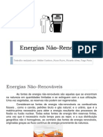 Energias Não-Renováveis