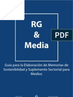 Guía para La Elaboración de Memorias de Sosteniblidad y Suplemento Sectorial para Medios