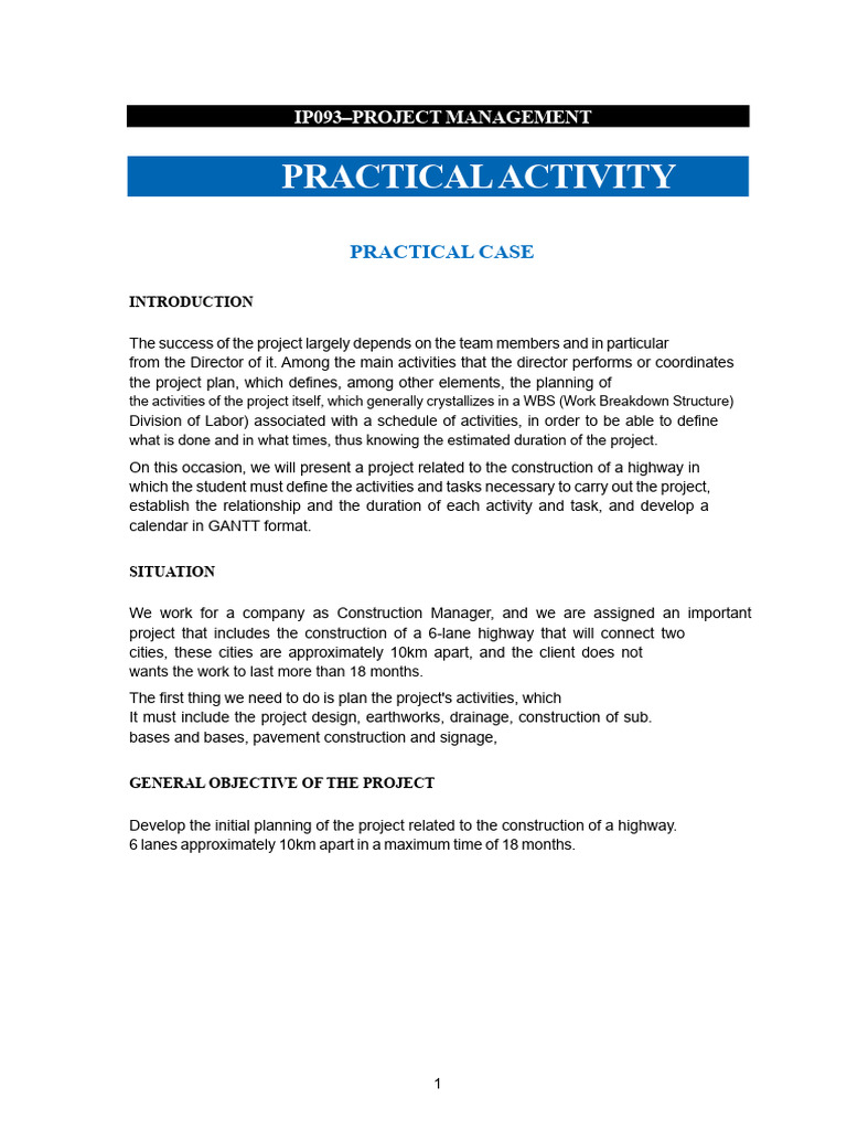 Practical Case | PDF