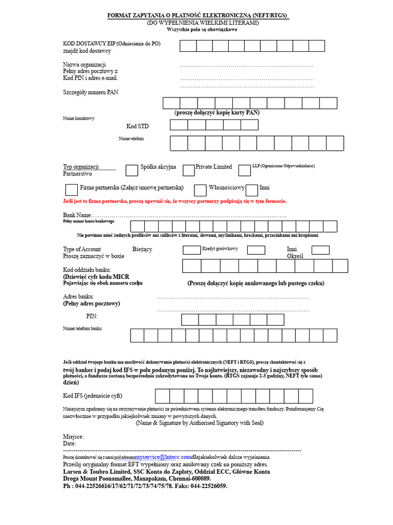 01 Format EFT | PDF