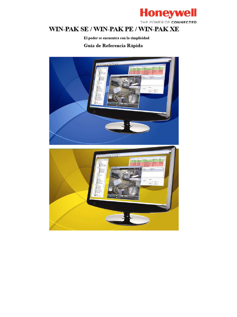 Guía Rápida de WIN-PAK: Control de Acceso | PDF | Servidor (Computación ...