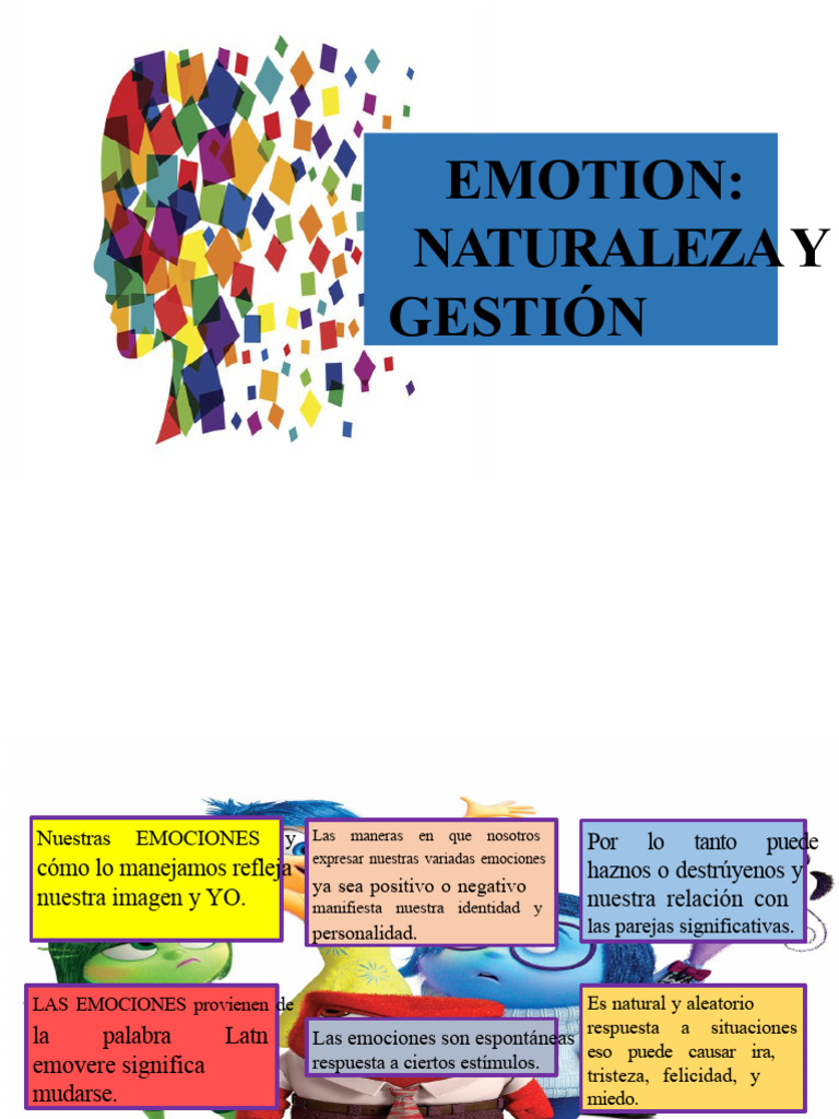 Gestión de emociones y estrés | PDF | Las emociones | Estrés (biología)
