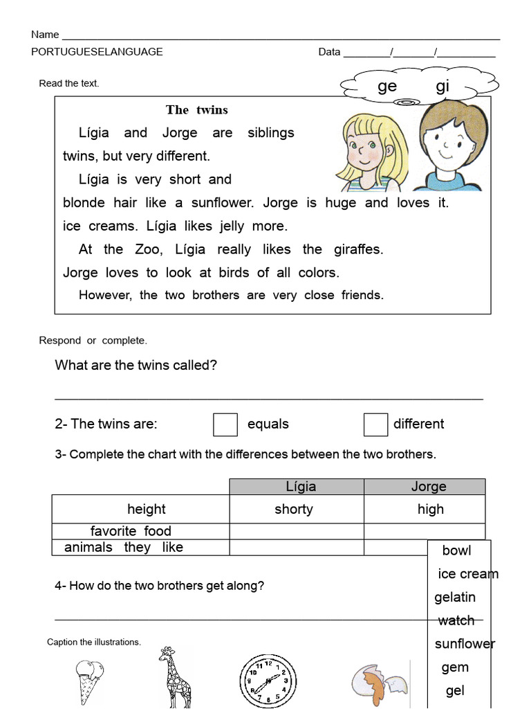 Cases of Reading Ge, Gi or Gue, Gui | PDF | Gelatin
