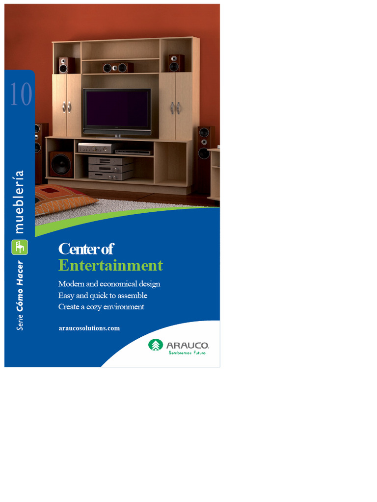 Modern DIY Entertainment Center Guide | PDF