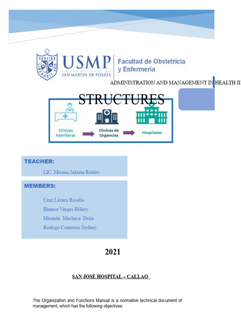 Organizational Charts | PDF | Medicine | Hospital