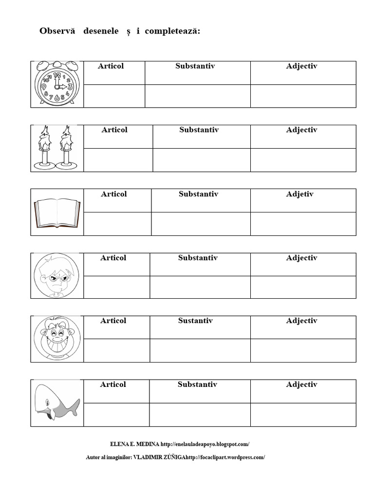 Articol, Substantiv, Adjectiv 2 | PDF