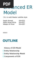 Enhanced ER Model: Group 5