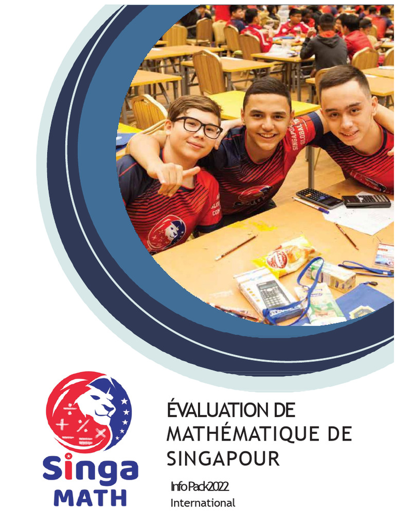 Compétition SINGA Math 2022 : Détails et Inscription | PDF ...