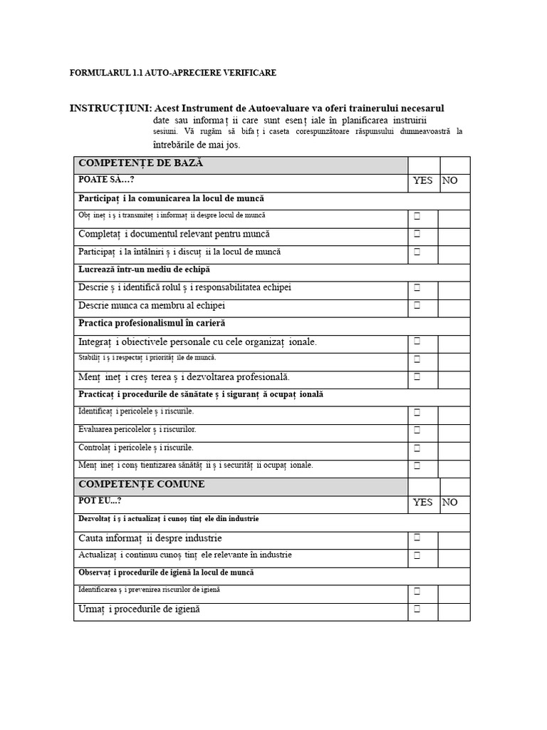 FBS Sample TNA | PDF