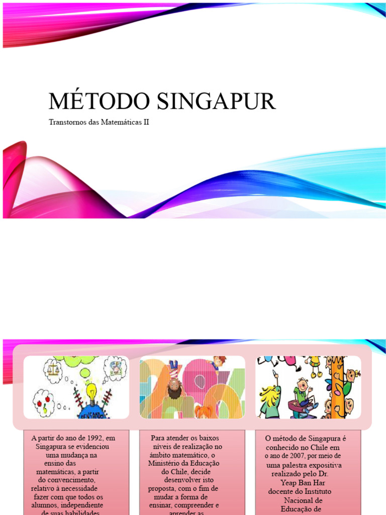 Método Singapura: Ensino de Matemática no Chile | PDF | Matemática ...