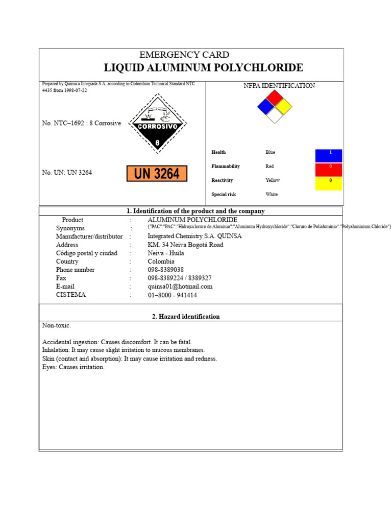 Emergency Sheet PDF | PDF | Personal Protective Equipment ...