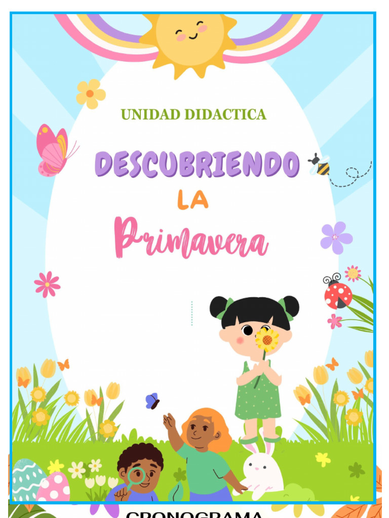 Actividades Didácticas de Primavera | PDF | Temporada de primavera)