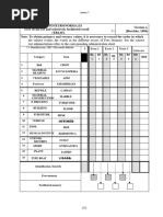 Bells Test Instructions and Scoring | PDF