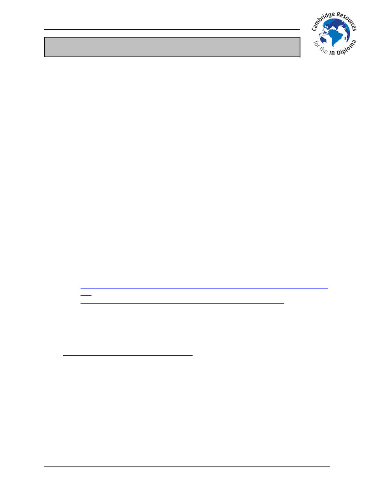 IB Chem 7 Planning Ti | PDF | Chemical Equilibrium | Ammonia