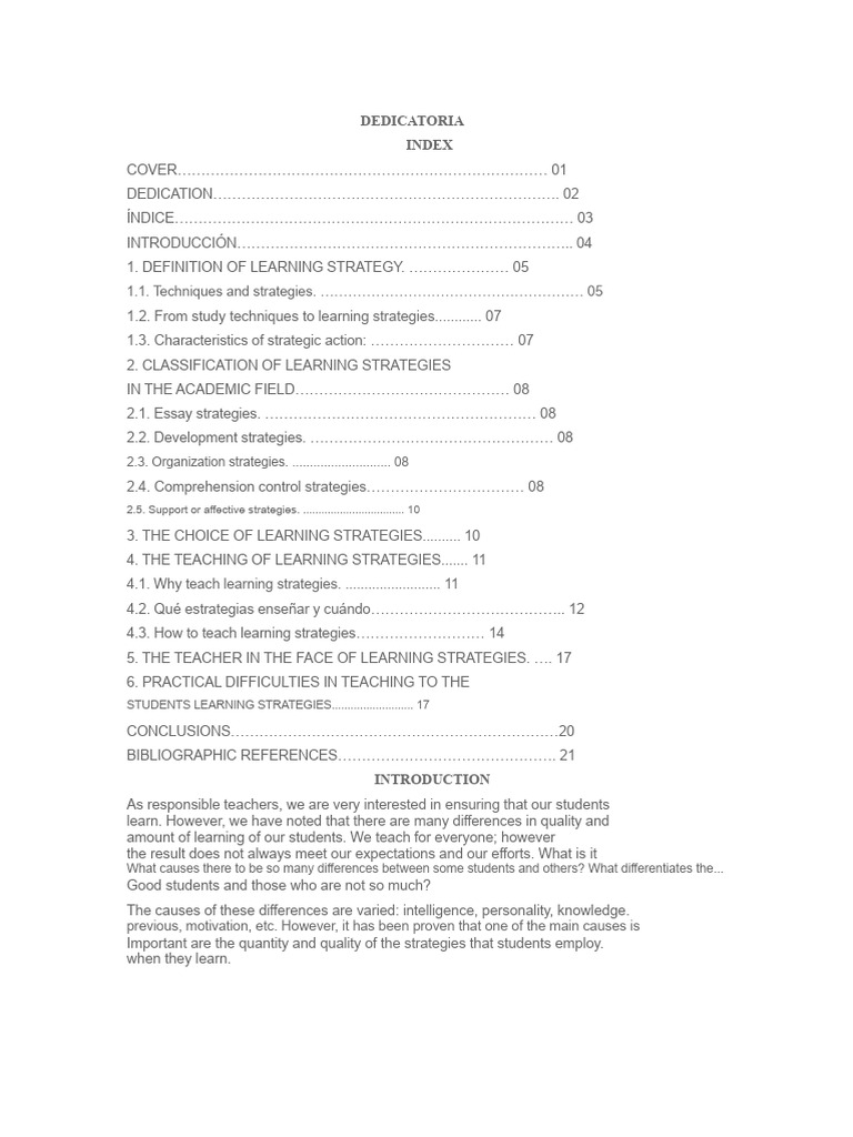 Learning Strategies in Education Guide | PDF | Learning | Teachers