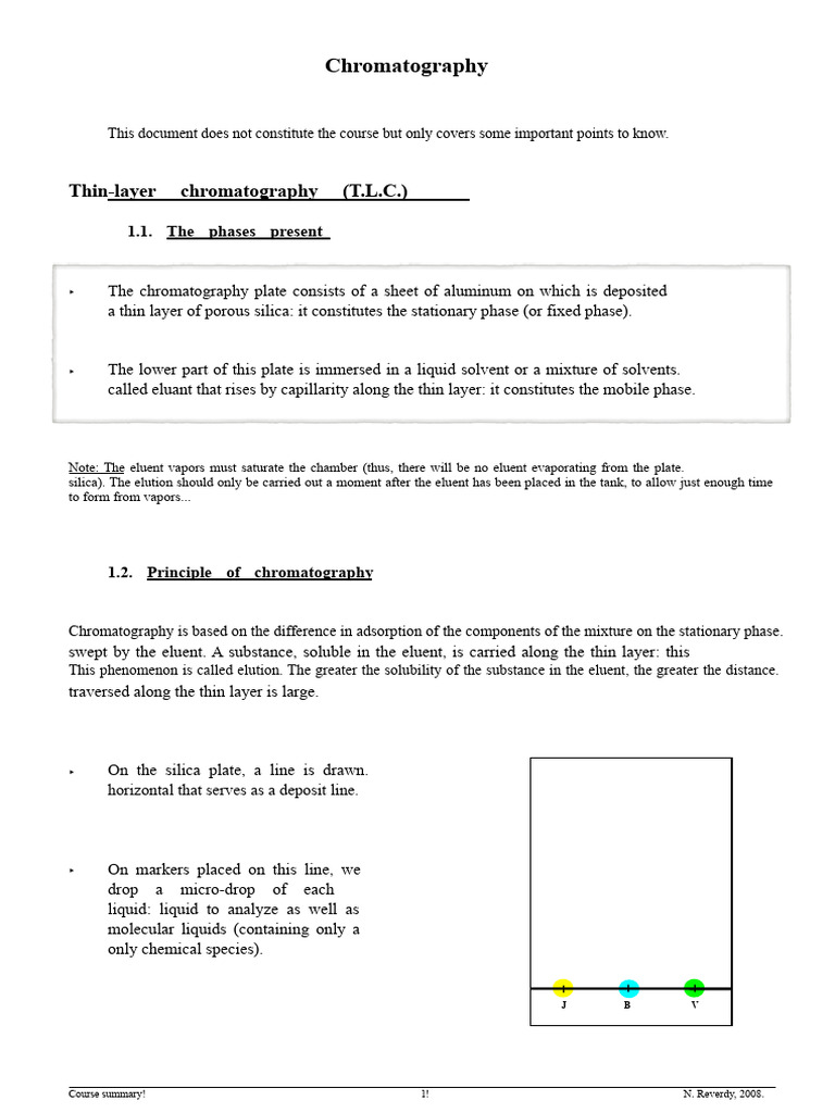 Understanding Chromatography Techniques | PDF | Chromatography | Elution