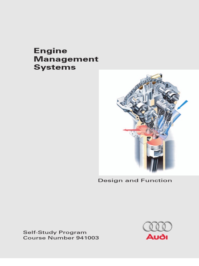 Audi Engine Management Systems PDF Internal Combustion Engine