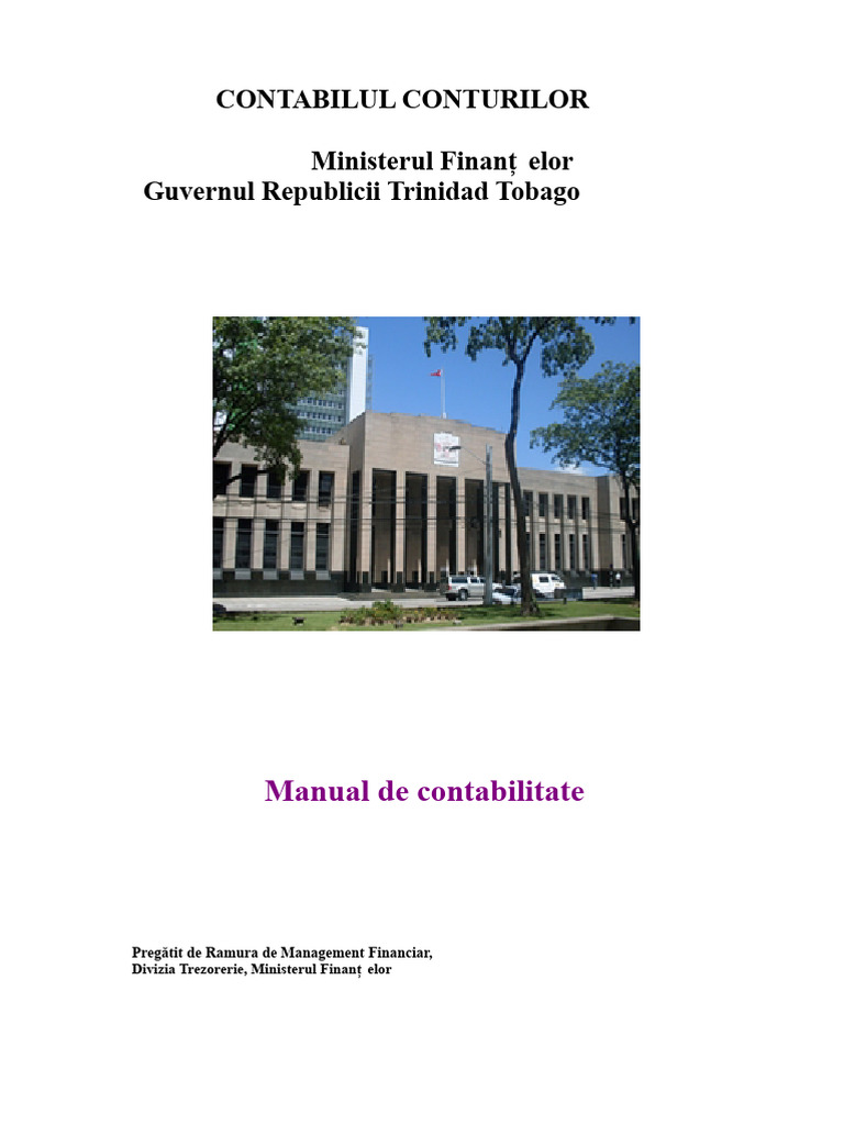 Manual de Contabilitate Al Controlorului de Conturi | PDF