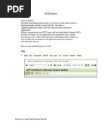 OData ABAP Service with BAPI Mapping | PDF | Computer Programming ...