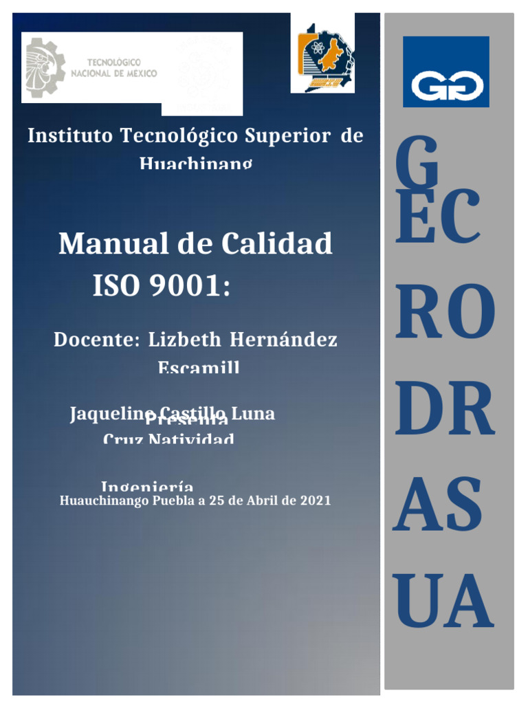 Manual de Calidad ISO 9001:2008 Gerdau | PDF | Sistema de manejo de ...