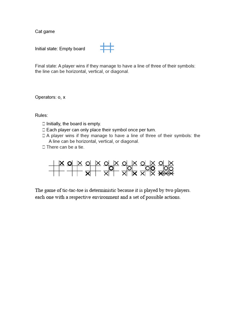 Game of The Cat | PDF