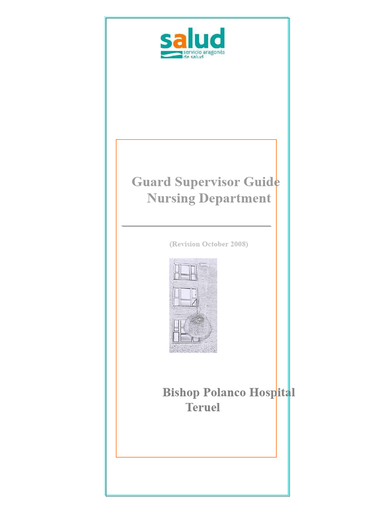 Guard Supervisor Nursing Guide | PDF | Nursing | Hospital