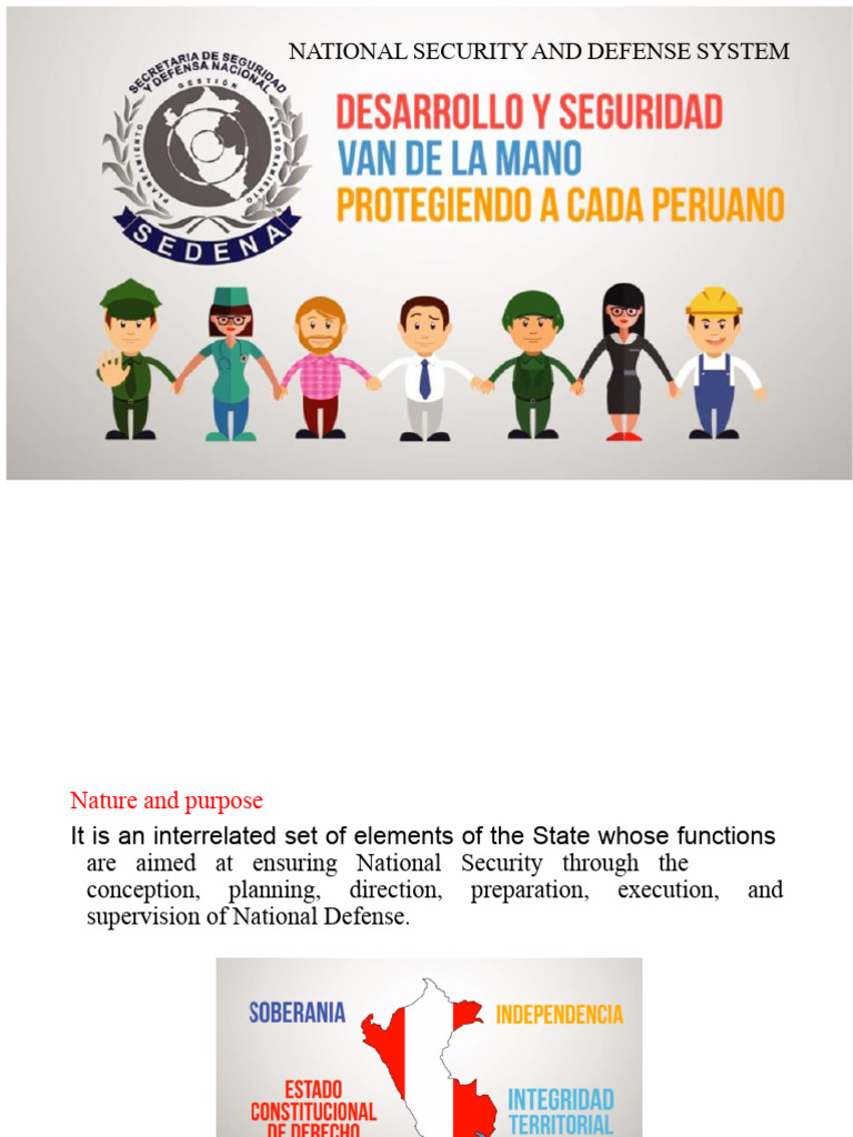 National Security and Defense System Overview | PDF | National Security ...