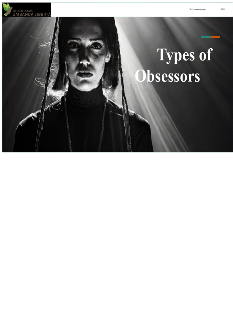 Types of Obsessors | PDF | Forgiveness | Emotions