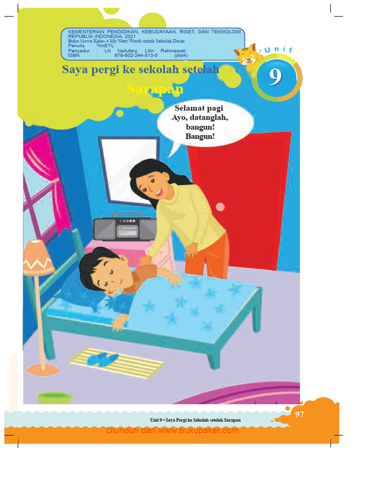 Unit 9 Saya Pergi Ke Sekolah Setelah Sarapan | PDF