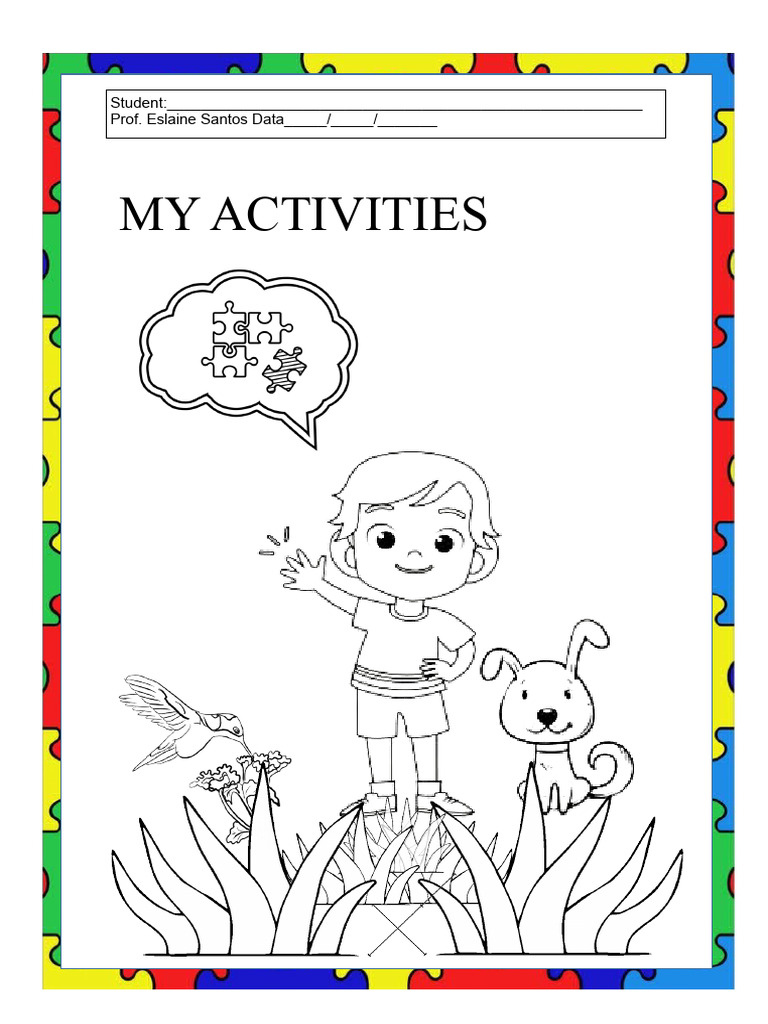 Student Activities with Teacher Eslaine | PDF