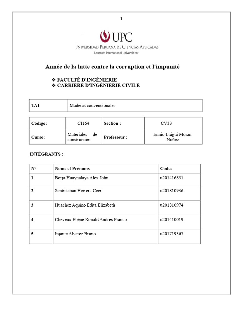 Bois Tornillo : Propriétés et Applications | PDF | Bois (matériau de ...