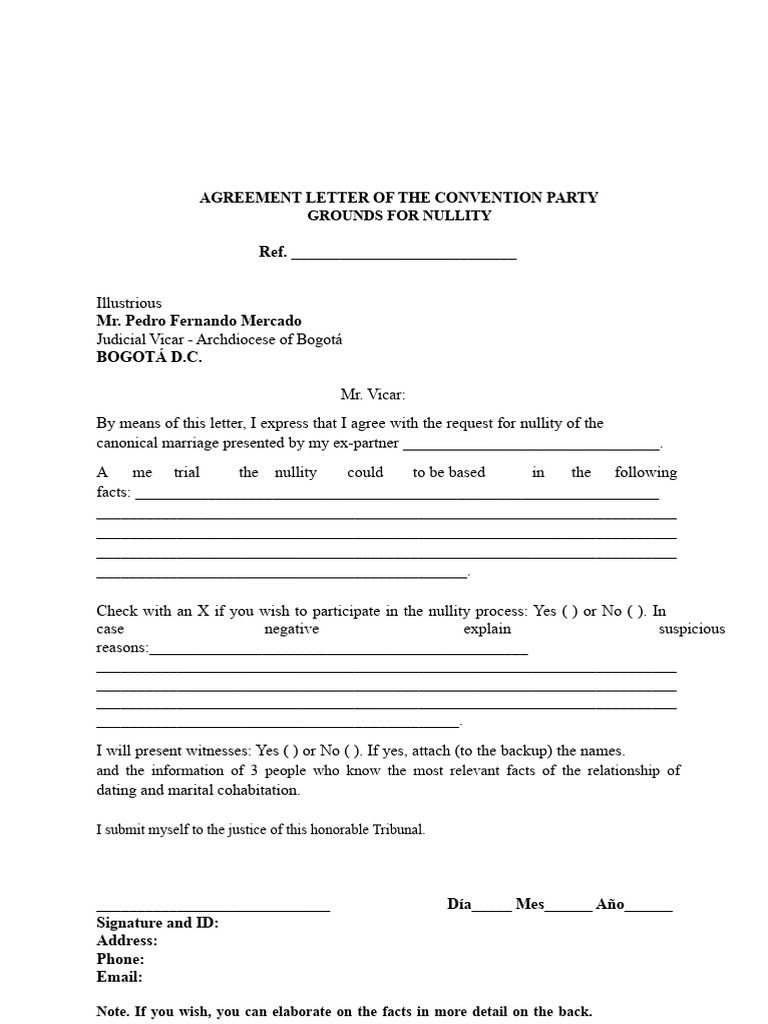 letter of agreement counterpart | PDF