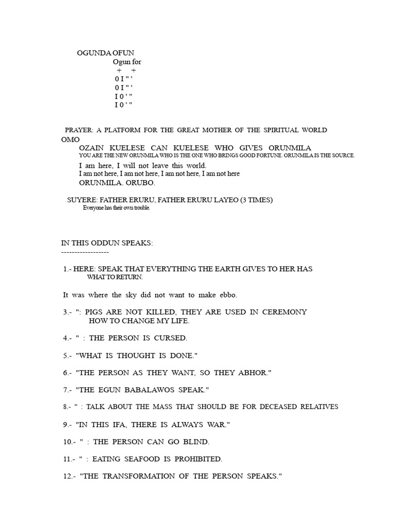 OGUNDA OFUN.doc | PDF