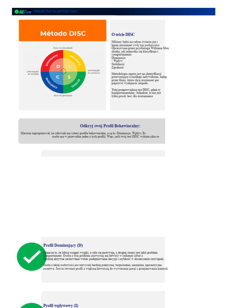 test DISC | PDF