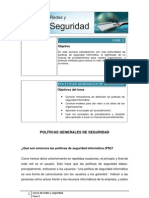 PSI Politicas Generales de Seguridad