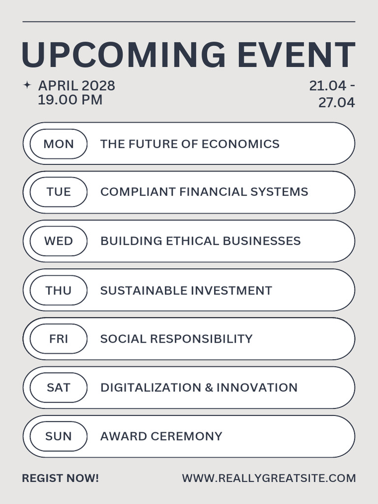 Future of Economics Event 2028 | PDF