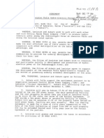 Lewiston Falls Hydro Project Agreement 1984