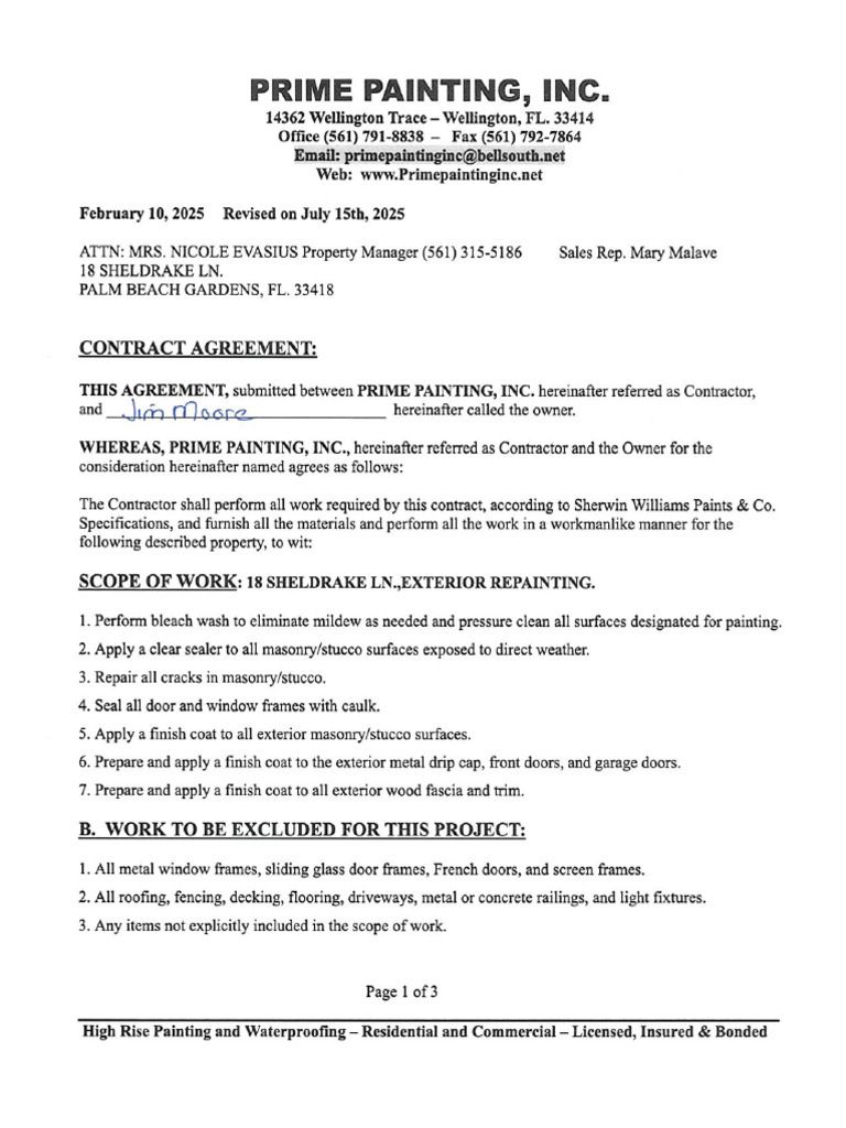 Contract | PDF