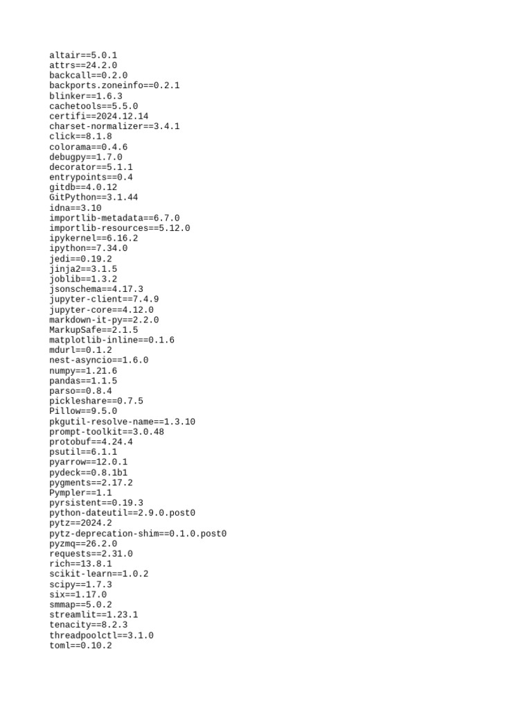 Requirements | PDF
