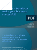 How Can A Translator Make Your Business Successful by Iwóka Translation Studio
